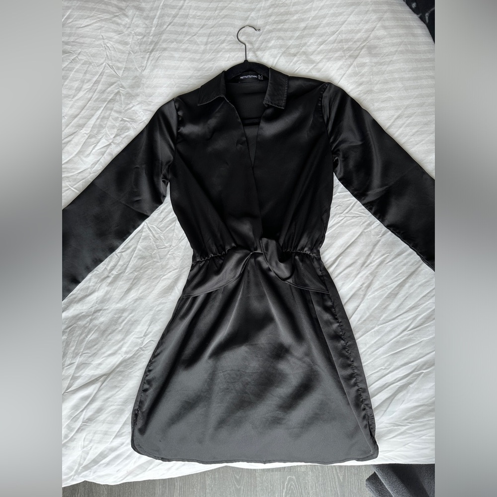 Black Satin Dress size xsmall